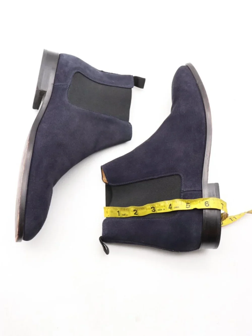 PS Paul Smith Chelsea Boots Men's UK  10 US 11 Navy Suede Slip On Ankle Shoes